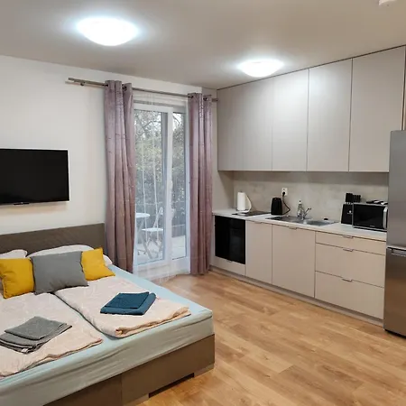 Air Conditioned 1 Apartment, With Garden, New Building