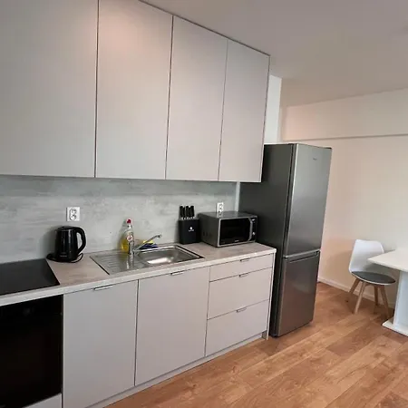 Air Conditioned 1 Apartment, With Garden, New Building Apartament Bratislava