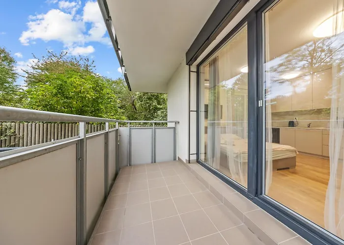 Air Conditioned 1 Apartment, With Garden, New Building Apartmán *